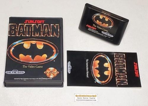 Batman The Video Game - Authentic Sega Genesis Game