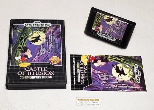 Castle of Illusion Starring Mickey Mouse - Authentic Sega Genesis Game