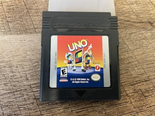 Uno - Authentic GameBoy Color Game