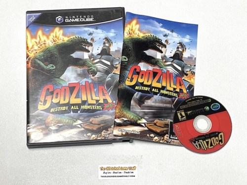 Godzilla Destroy All Monsters Melee - Complete Nintendo GameCube Game