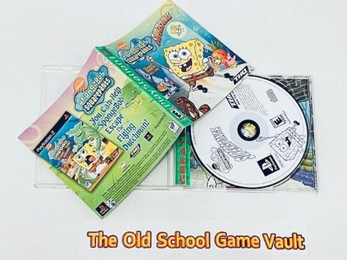 SpongeBob SquarePants SuperSponge - Complete PlayStation 1 Game