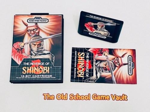 Revenge of Shinobi - Sega Genesis Game
