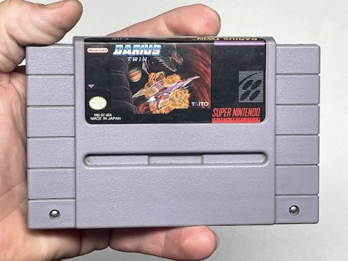 Darius Twin - Authentic Super NES Game