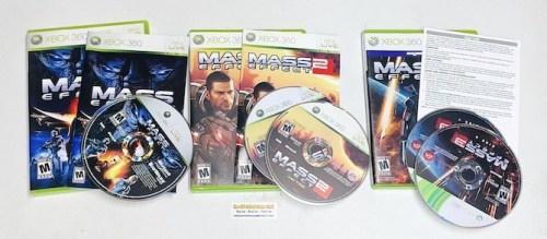 Mass Effect Trilogy - Complete Xbox 360 Game