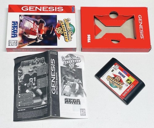 World Series Baseball 98  - Sega Genesis Game