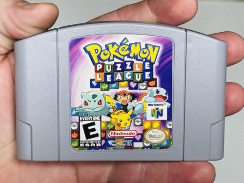 Nintendo 64 Game Pokemon Puzzle League