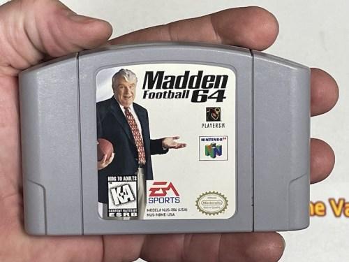 Madden Football 64 - Authentic N64 Game