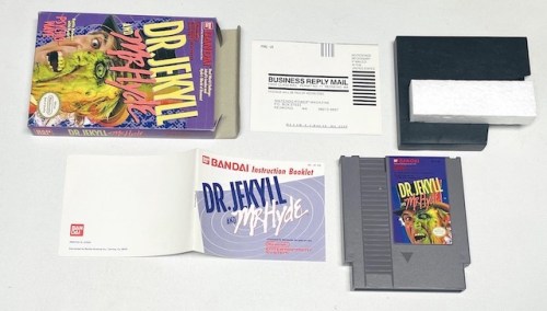 Dr Jekyll & Mr Hyde - Complete Nintendo NES Game