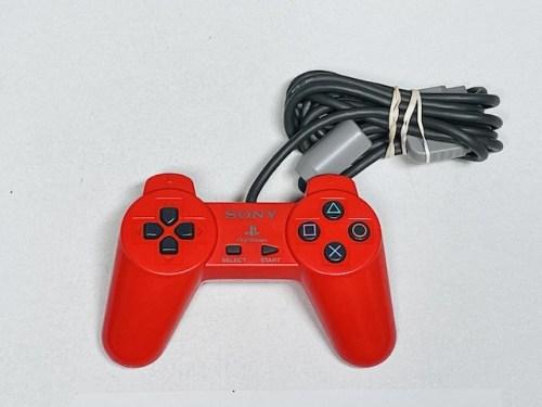 PlayStation 1- Red Controller 