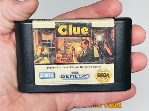 Clue - Authentic Sega Genesis Game