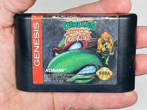 Teenage Mutant Ninja Turtles Tournament Fighters - Authentic Sega Genesis Game