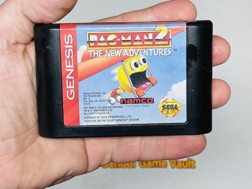 Pac Man 2 The New Adventures - Authentic Sega Genesis Game