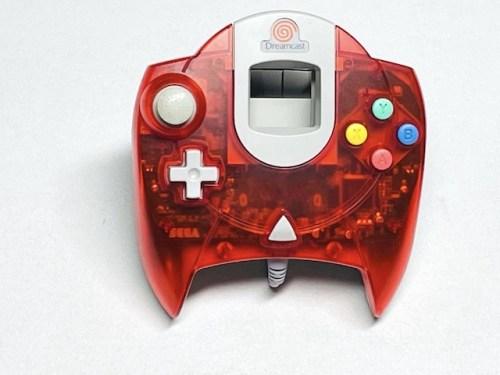 Official Red Sega DreamCast controller