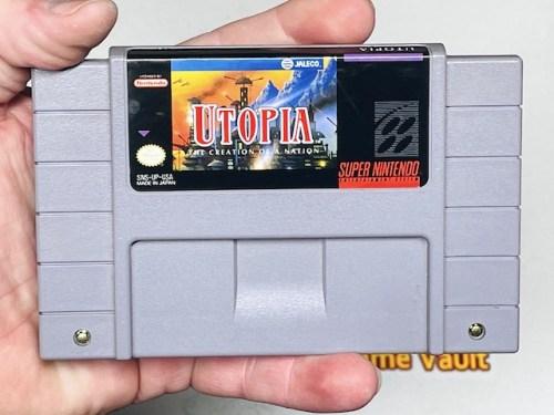 Utopia - Super Nintendo Game