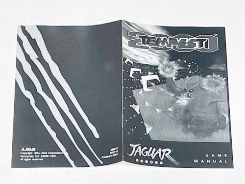 Tempest 2000 - Authentic Atari Jaguar Instruction Manual 