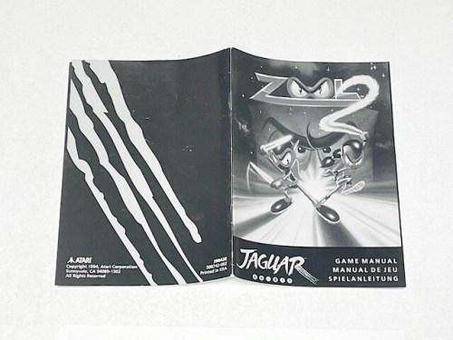 Zool 2 - Authentic Atari Jaguar Instruction Manual 