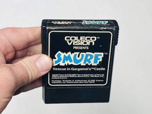 Smurf Rescue In Gargamel's Castle - ColecoVision Game