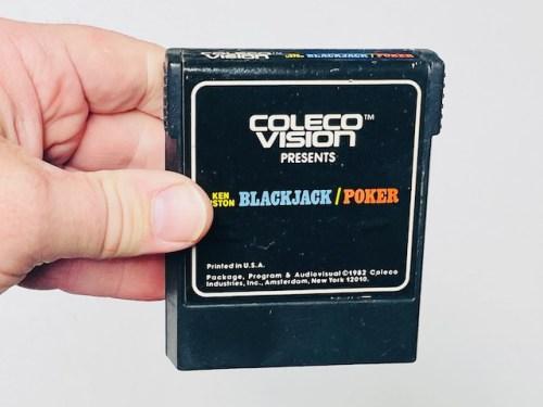 Ken Uston Blackjack / Poker - ColecoVision Game