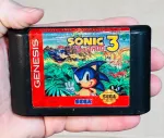 Sonic the Hedgehog 3 Sega Genesis Cartridge