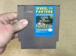 Wheel of Fortune Family Edition NES Cartridge