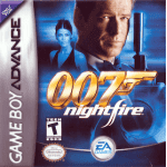 007 Nightfire art work – action game for Nintendo Game Boy Advance