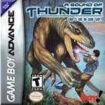 A Sound of Thunder art work – action game for Nintendo Game Boy Advance