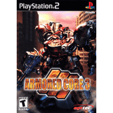 Armored Core 3 art work – video game for PlayStation 2