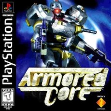 Armored Core art work – video game for PS1