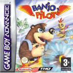 Banjo Pilot art work – action game for Nintendo Game Boy Advance