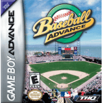 Baseball Advance art work – action game for Nintendo Game Boy Advance