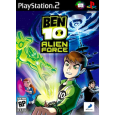 Ben 10 Alien Force art work – video game for PlayStation 2