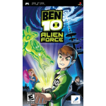 Ben 10 Alien Force art work – video game for PlayStation Portable