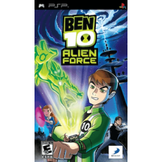 Ben 10 Alien Force art work – video game for PlayStation Portable