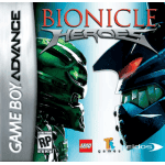 Bionicle Heroes art work – action game for Nintendo Game Boy Advance