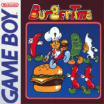 Burgertime Deluxe Game Boy box art – classic retro game for GameBoy