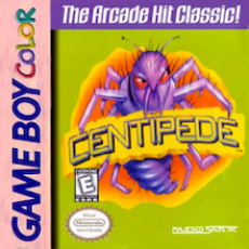 Centipede Game Boy Color box art – old GBC game trade in