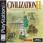 Civilization II art work – video game for PS1