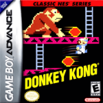 Donkey Kong Classic NES Series art work – platformer for Nintendo Game Boy Advance
