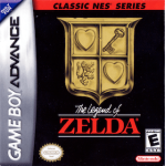 The Legend of Zelda [Classic NES Series] art work – action-adventure game for Nintendo Game Boy Advance