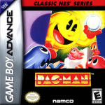 Pac-Man [Classic NES Series] art work – action game for Nintendo Game Boy Advance