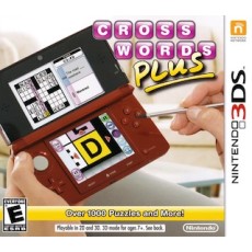 Crosswords Plus art work – action game for Nintendo 3DS