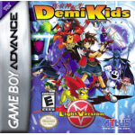 DemiKids Light Version art work – action game for Nintendo Game Boy Advance