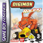 Digimon Racing art work – action game for Nintendo Game Boy Advance