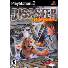 Disaster Report art work – video game for PlayStation 2