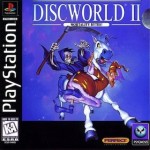 DiscWorld II Mortality Bytes art work – video game for PS1