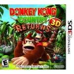 Donkey Kong Country Returns 3D art work – action game for Nintendo 3DS