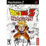 Dragon Ball Z Sagas art work – video game for PlayStation 2
