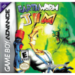 Earthworm Jim art work – action game for Nintendo Game Boy Advance