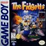 The Fidgetts Game Boy box art – classic retro game for GameBoy