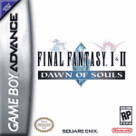 Final Fantasy I & II Dawn of Souls, 1 And 3 art work – RPG for Nintendo Game Boy Advance